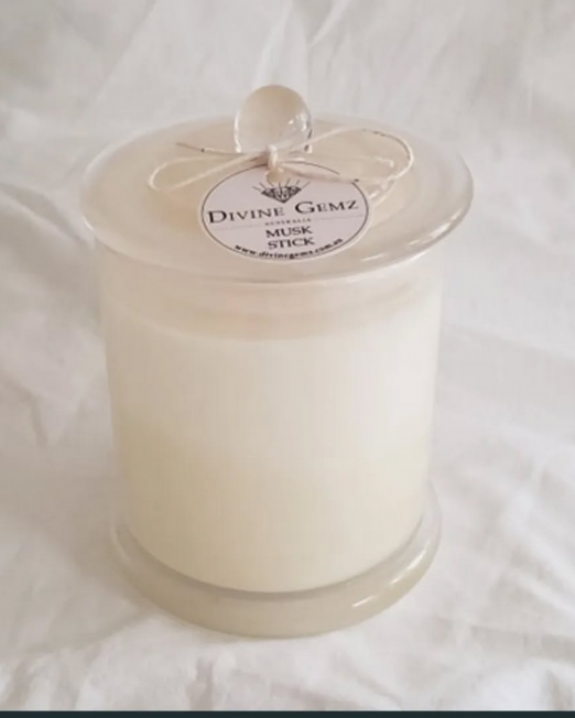Large Scented Soy Wax Jar Candle