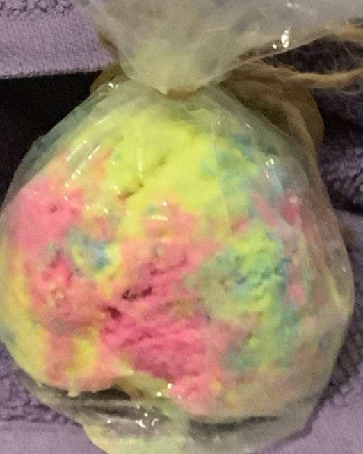Ice Cream Scoop Solid Bubble Bath